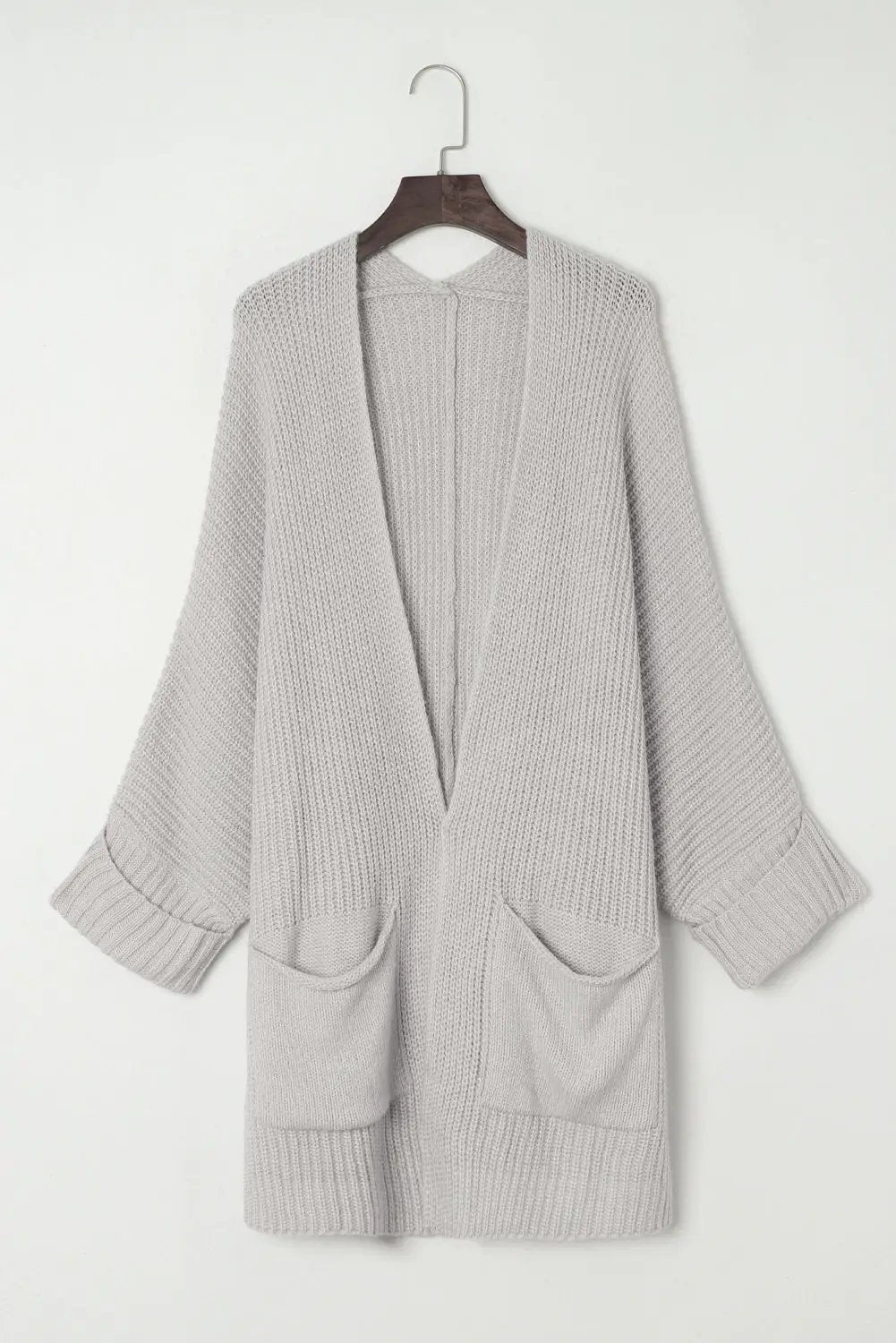 Grateful Threads Boutique Oversized Fold Over Sleeve Cardigan - Cardigans