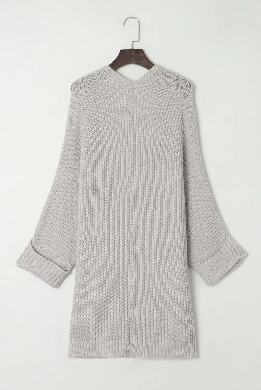 Grateful Threads Boutique Oversized Fold Over Sleeve Cardigan - Cardigans