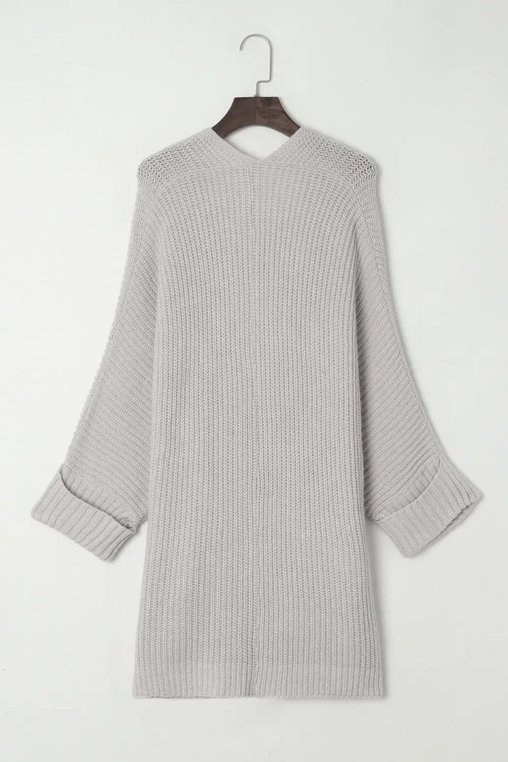 Grateful Threads Boutique Oversized Fold Over Sleeve Cardigan - Cardigans