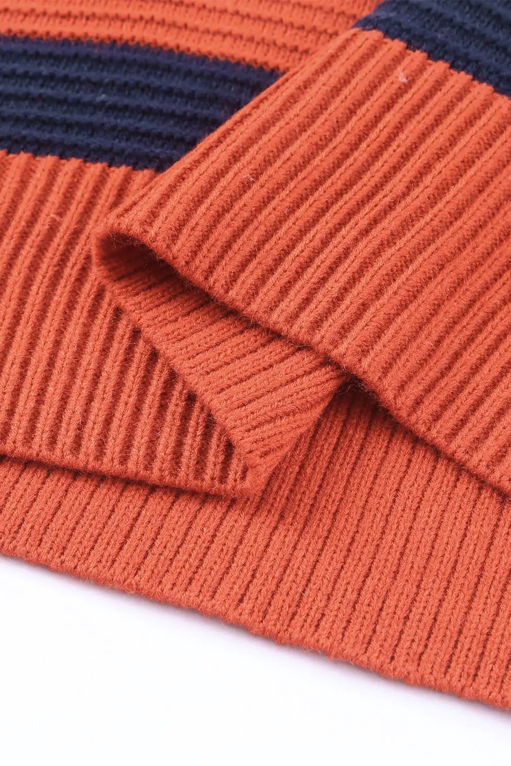 Grateful Threads Boutique Drop Shoulder Striped Sweater - Sweaters Top