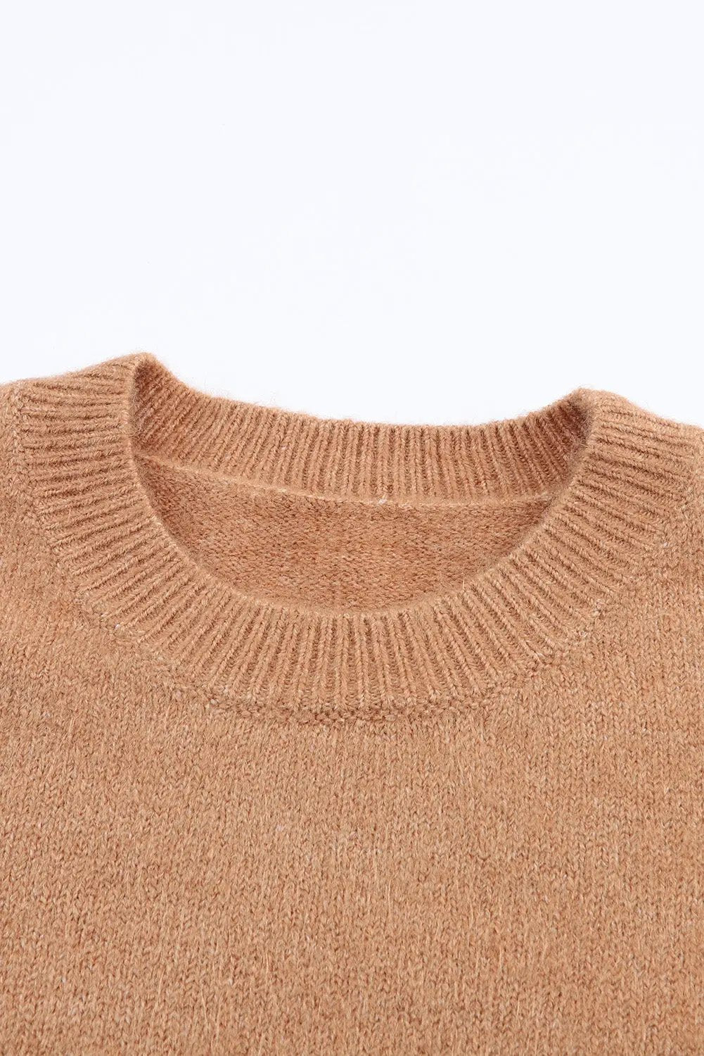 Grateful Threads Boutique Striped Ribbed Knit Sweater - Sweaters Striped Ribbed Knit Sweater