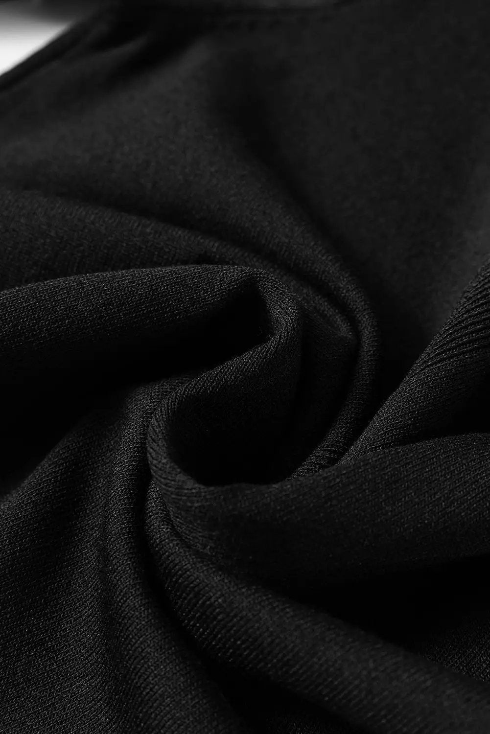 Grateful Threads Boutique Black Slim Fit Crew Neck Sweater - Sweaters