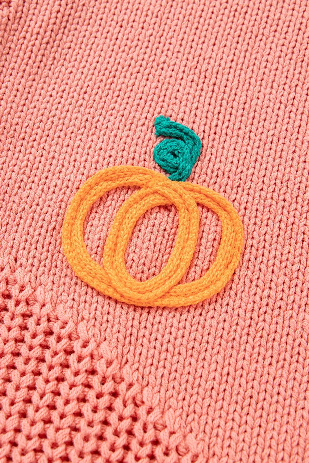 Grateful Threads Boutique Pumpkin Patch Blossom Sweater - Sweaters Blossom Pumpkin Embroidered Thanksgiving Sweater