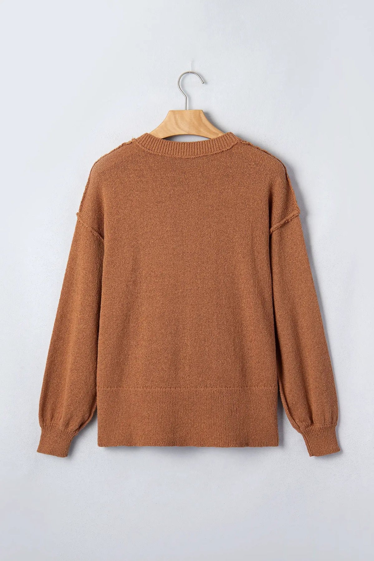 The Monroe Sweater - Brown — view 3