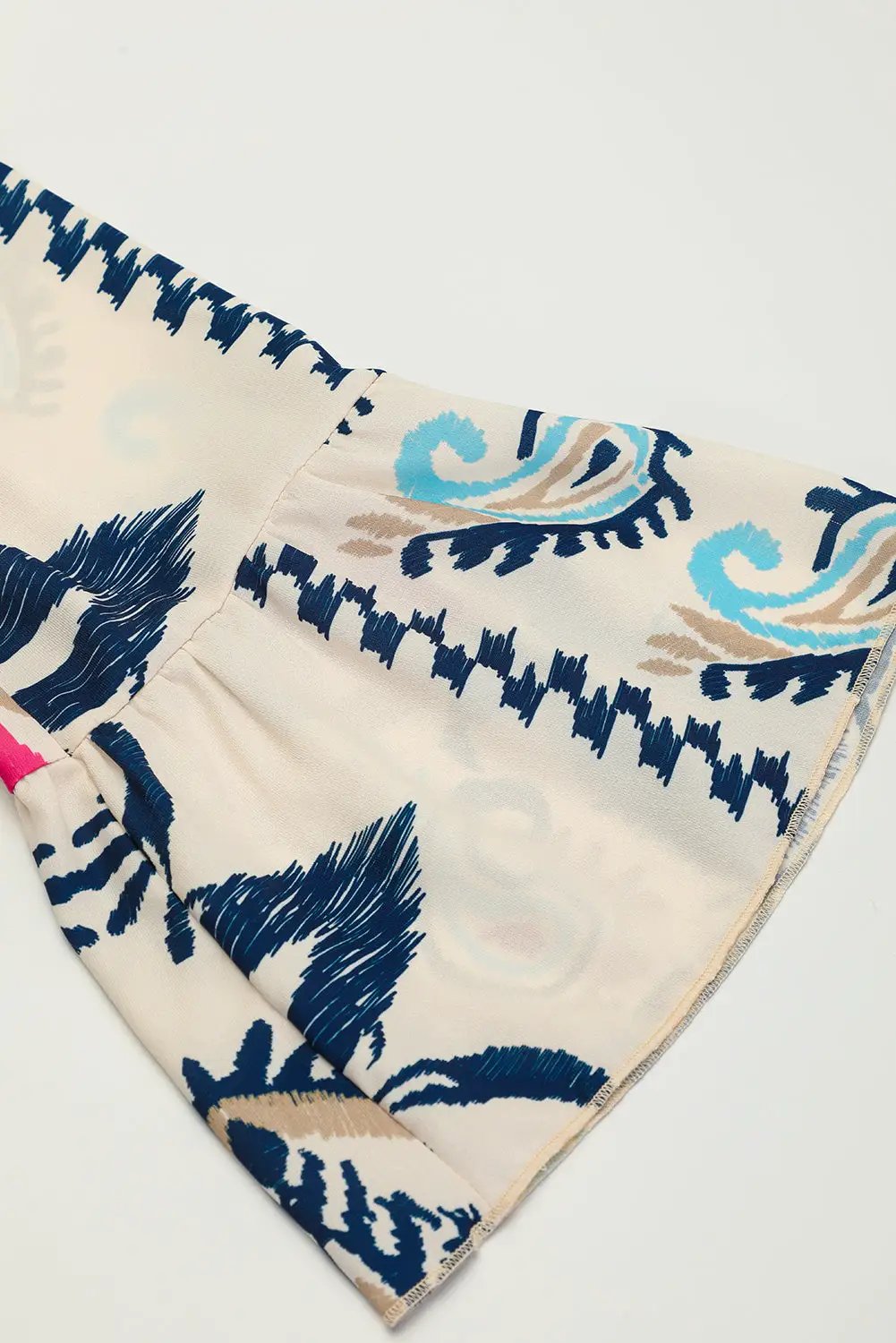 Grateful Threads Boutique White Printed Tribal Dress - Dresses