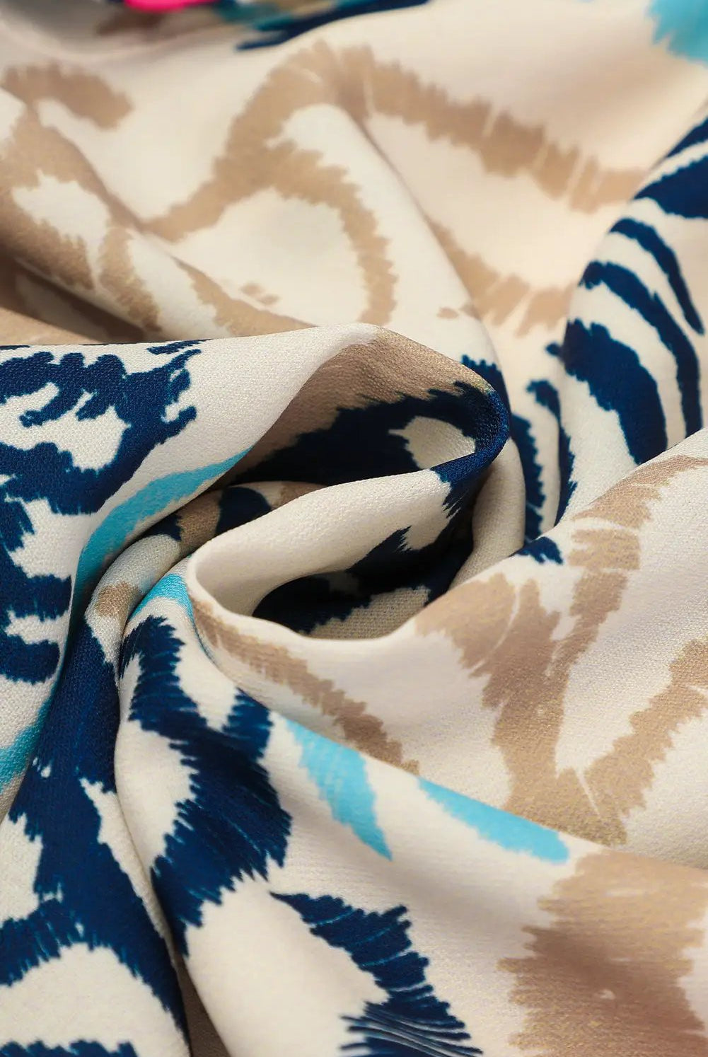 Grateful Threads Boutique White Printed Tribal Dress - Dresses