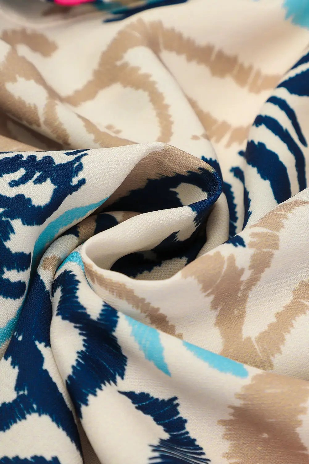 Grateful Threads Boutique White Printed Tribal Dress - Dresses