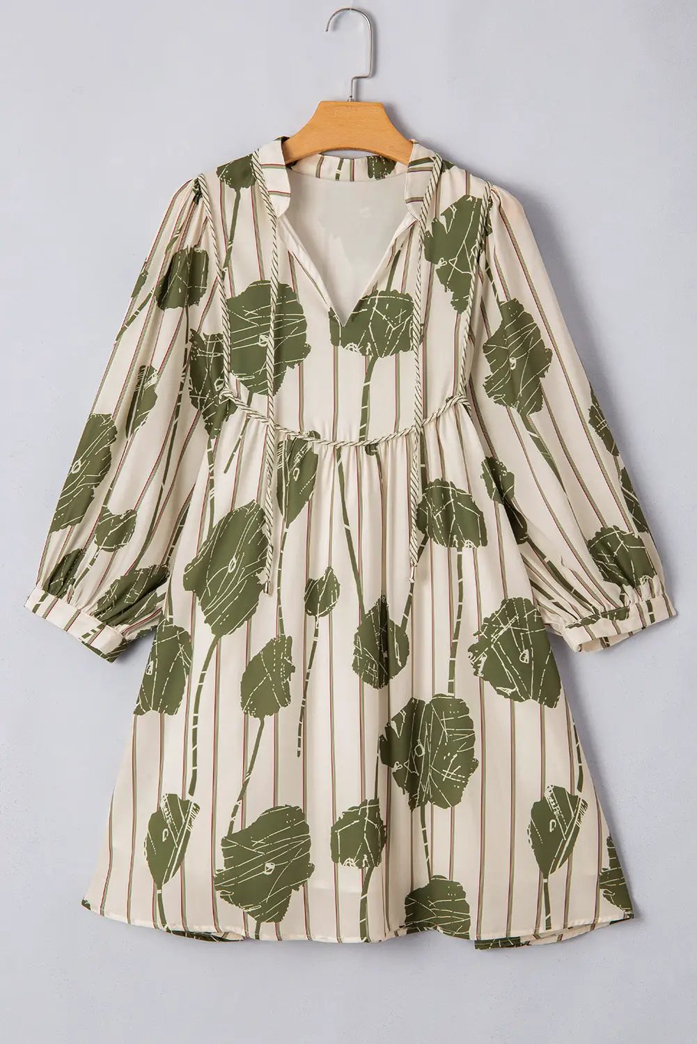Grateful Threads Boutique Garden Daydream Puff Sleeve Mini Dress - Dresses
