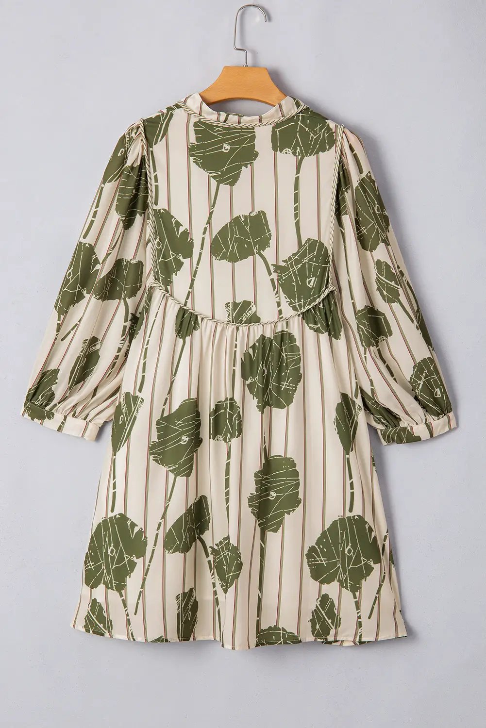 Grateful Threads Boutique Garden Daydream Puff Sleeve Mini Dress - Dresses