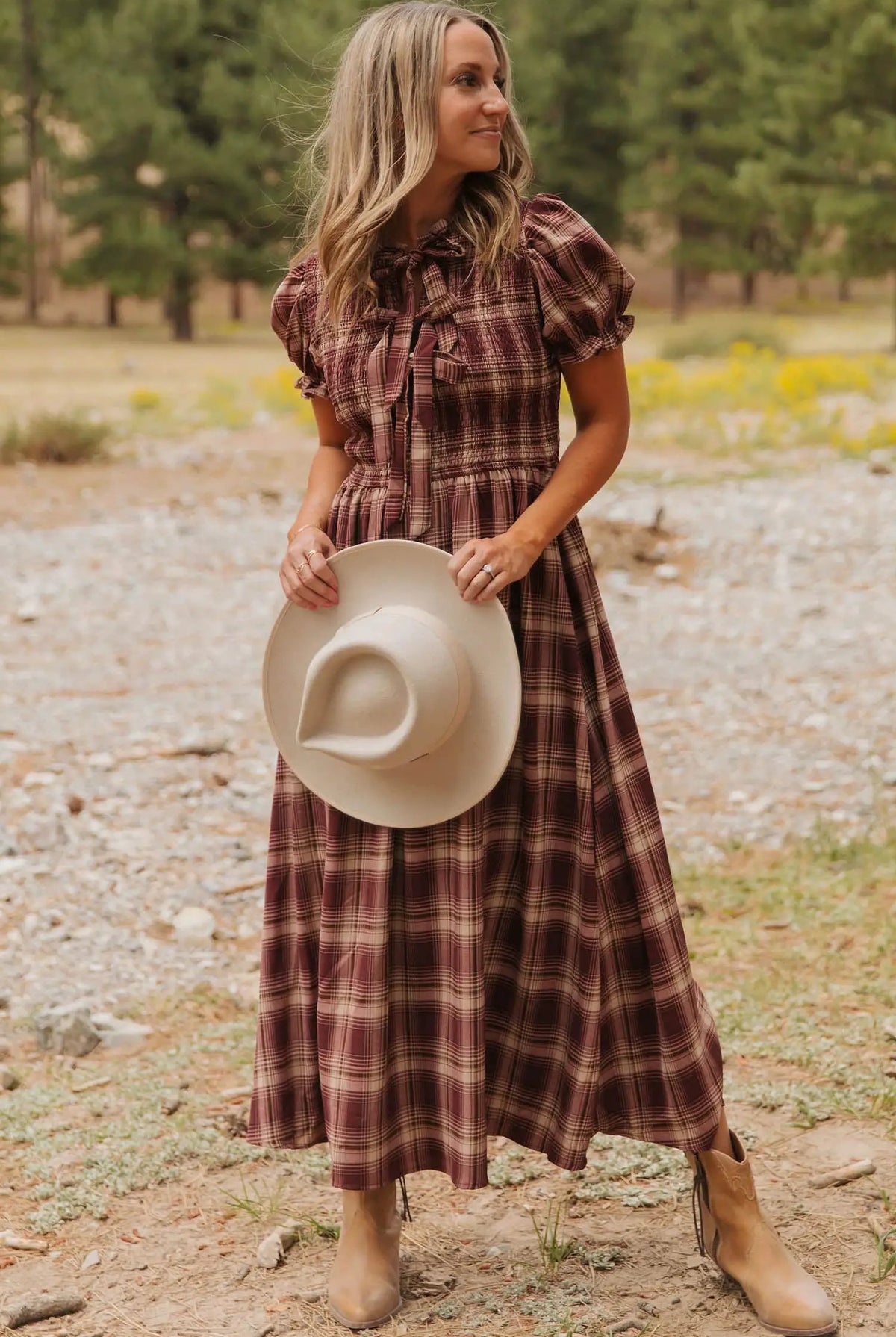 The Raven Midi Dress - Red — view 2