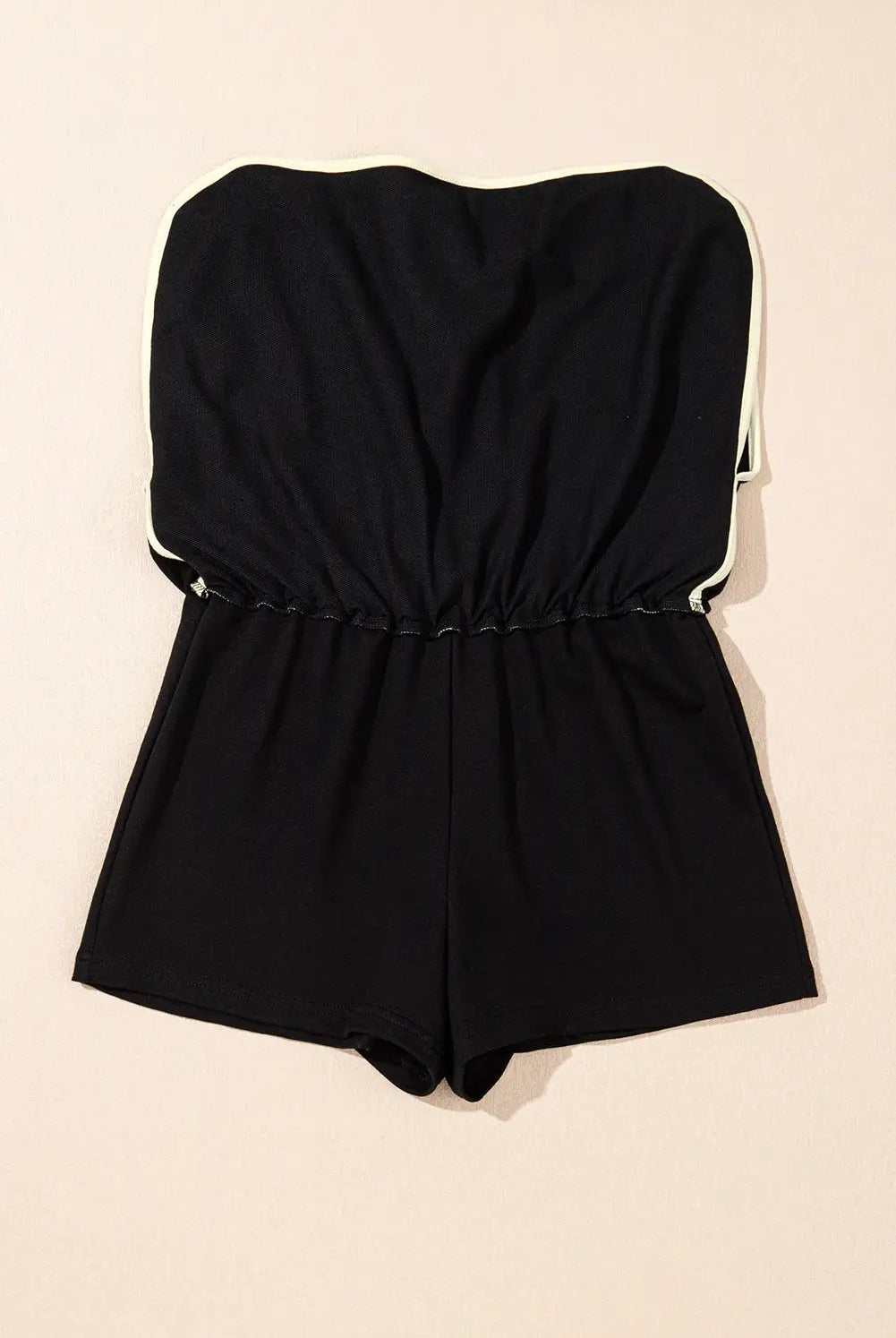 Grateful Threads Boutique Black Colorblock Edge Drop Shoulder T-Shirt and Skort Set - Outfit Sets Black Colorblock Edge Drop Shoulder T Shirt and Skort 2Pcs Set