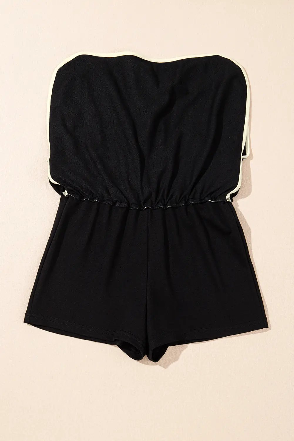 Grateful Threads Boutique Black Colorblock Edge Drop Shoulder T-Shirt and Skort Set - Outfit Sets Black Colorblock Edge Drop Shoulder T Shirt and Skort 2Pcs Set