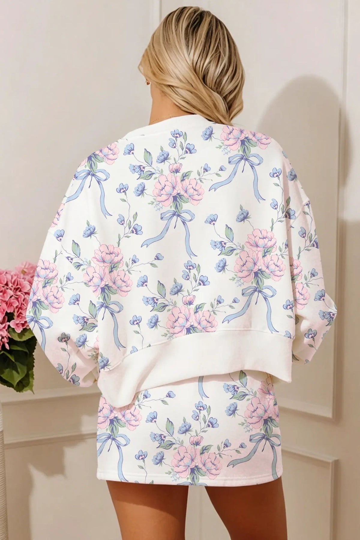 The Charlotte Two-Piece Dress Set - White — view 2