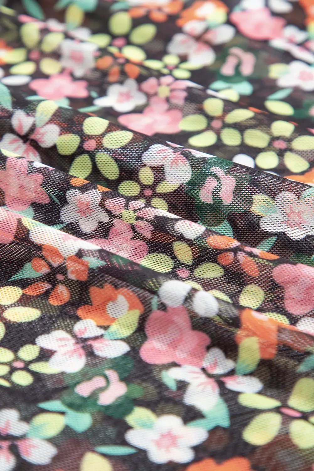 Grateful Threads Boutique Brown Leopard Floral Reversible Ruffle Hem Maxi Skirt - Skirts Brown Leopard Floral Reversible Ruffle Hem Maxi Skirt