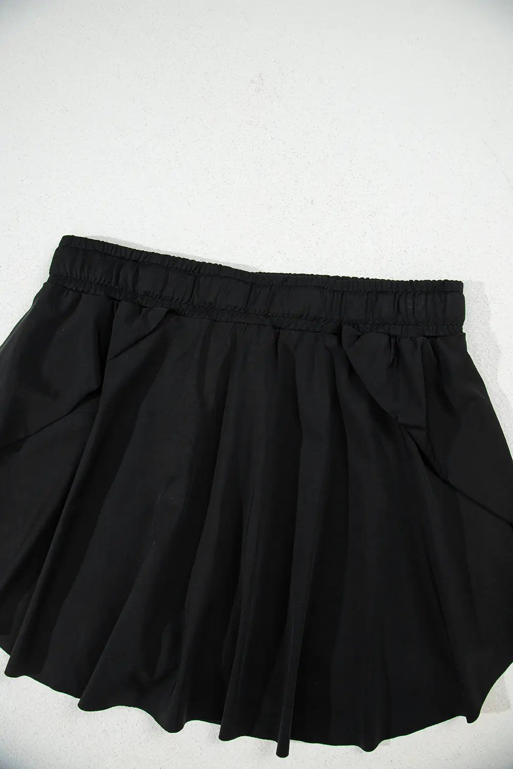 Grateful Threads Boutique Drawstring Elastic Waistband Lined Tennis Skort - Skorts