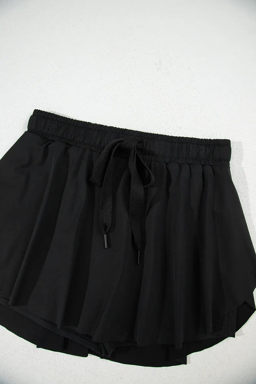 Grateful Threads Boutique Drawstring Elastic Waistband Lined Tennis Skort - Skorts