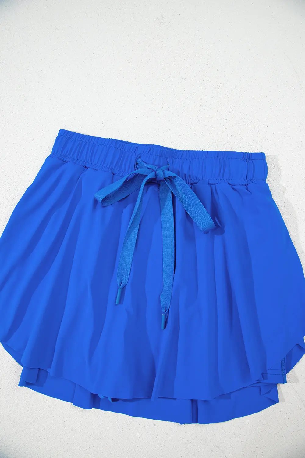 Grateful Threads Boutique Drawstring Elastic Waistband Lined Tennis Skort - Skorts