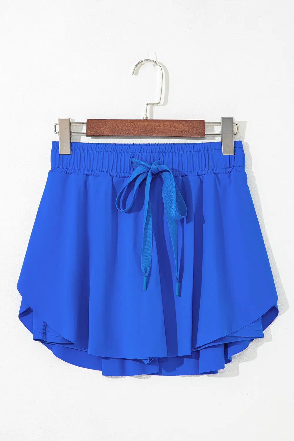 Grateful Threads Boutique Drawstring Elastic Waistband Lined Tennis Skort - Skorts