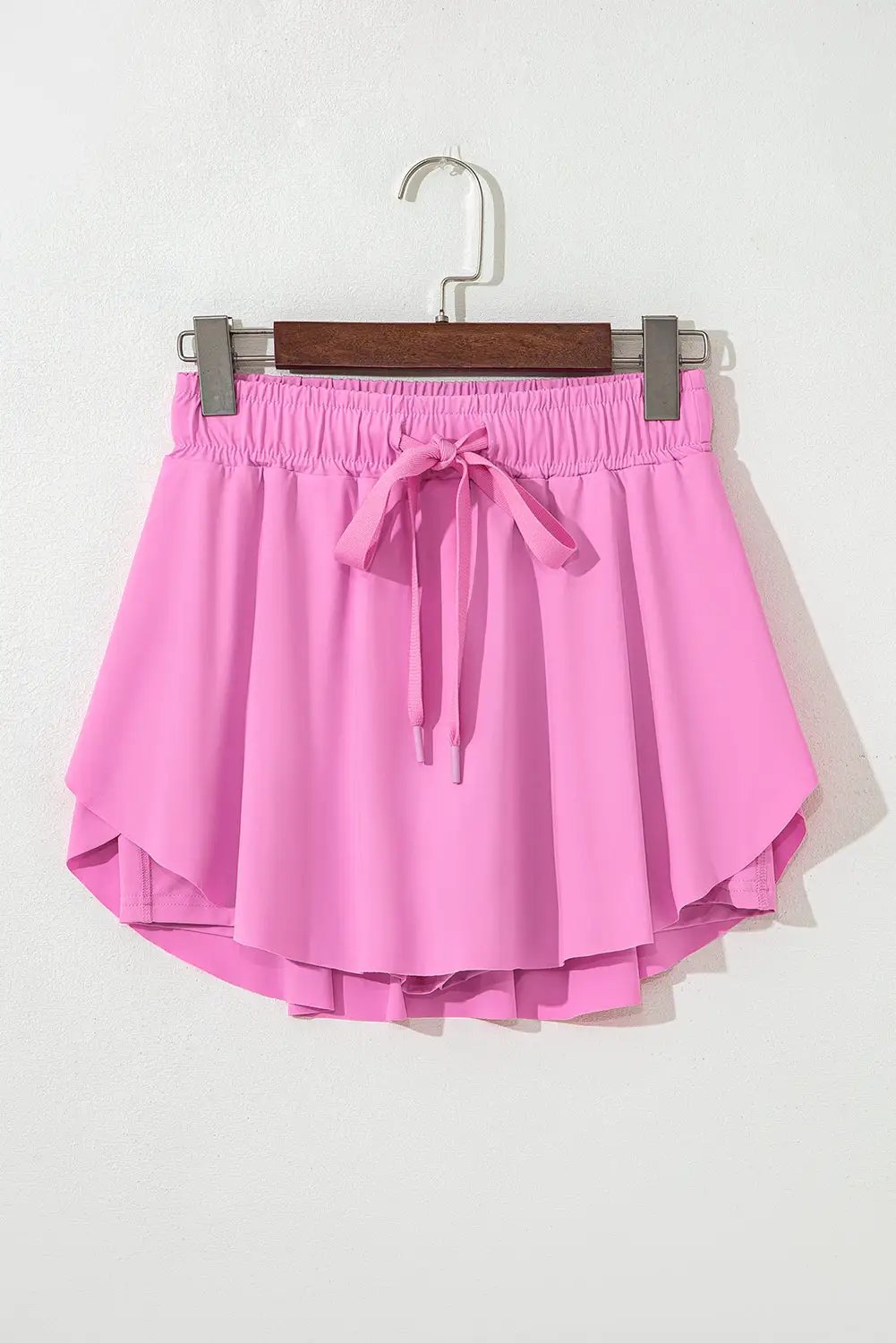 Grateful Threads Boutique Drawstring Elastic Waistband Lined Tennis Skort - Skorts