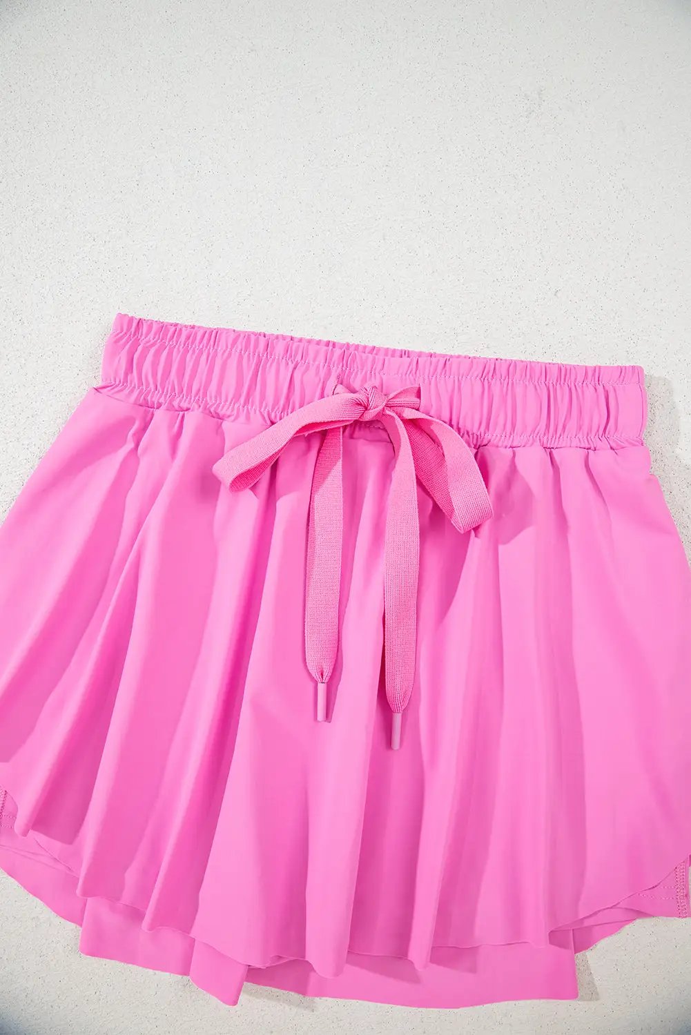 Grateful Threads Boutique Drawstring Elastic Waistband Lined Tennis Skort - Skorts