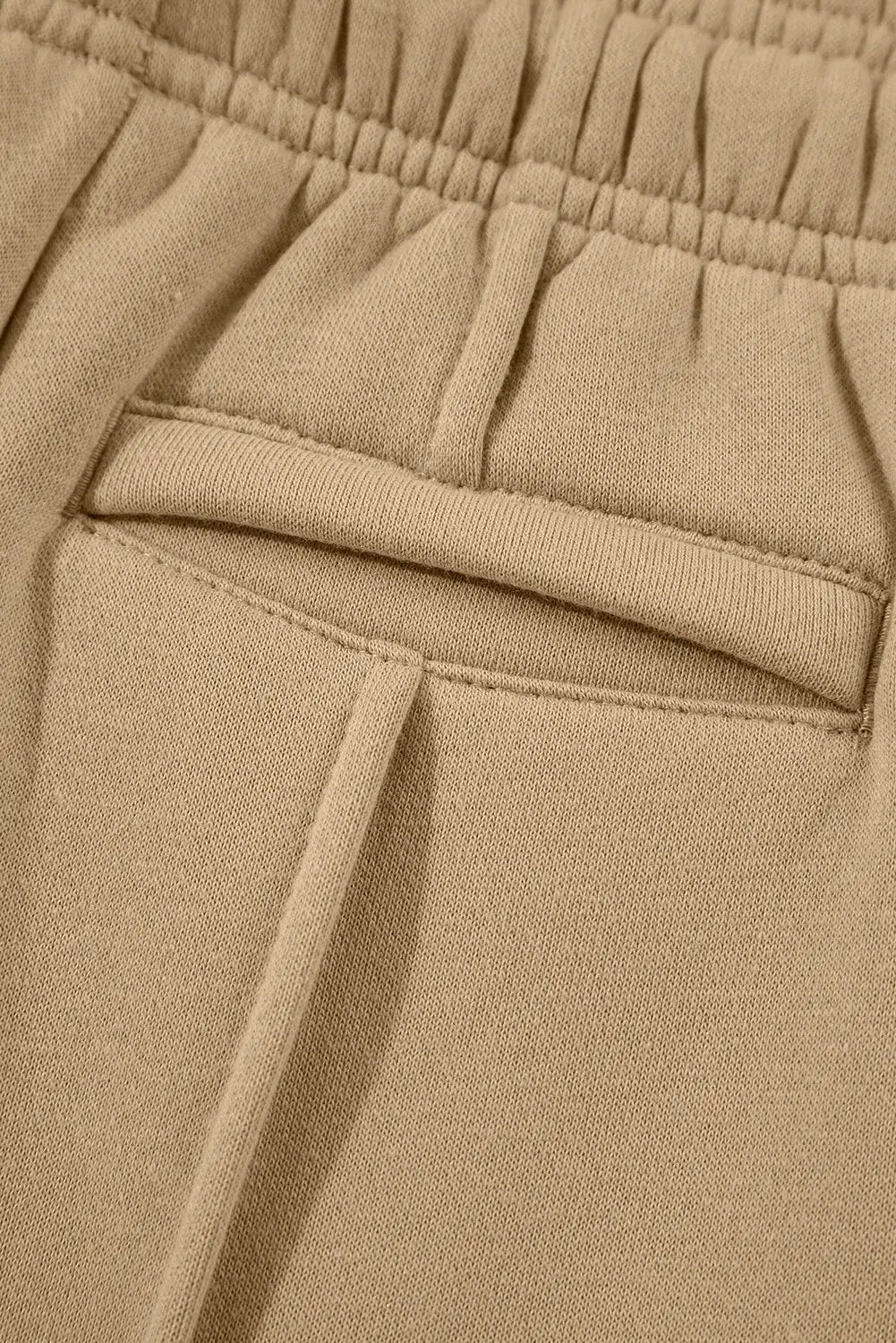Grateful Threads Boutique Canyon Comfort Wide Leg Drawstring Pants - Sweatpants Smoke Gray Exposed Seam Drawstring High Waist Wide Leg Pants