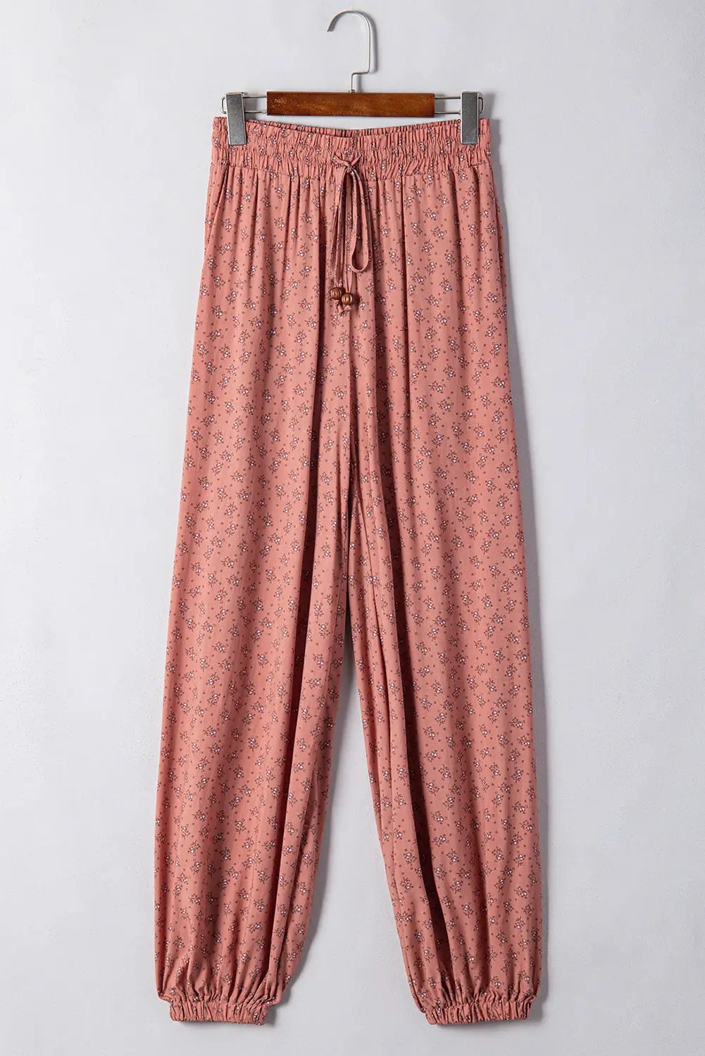 Grateful Threads Boutique Pink Boho Floral Printed Jogger Pants - Pants
