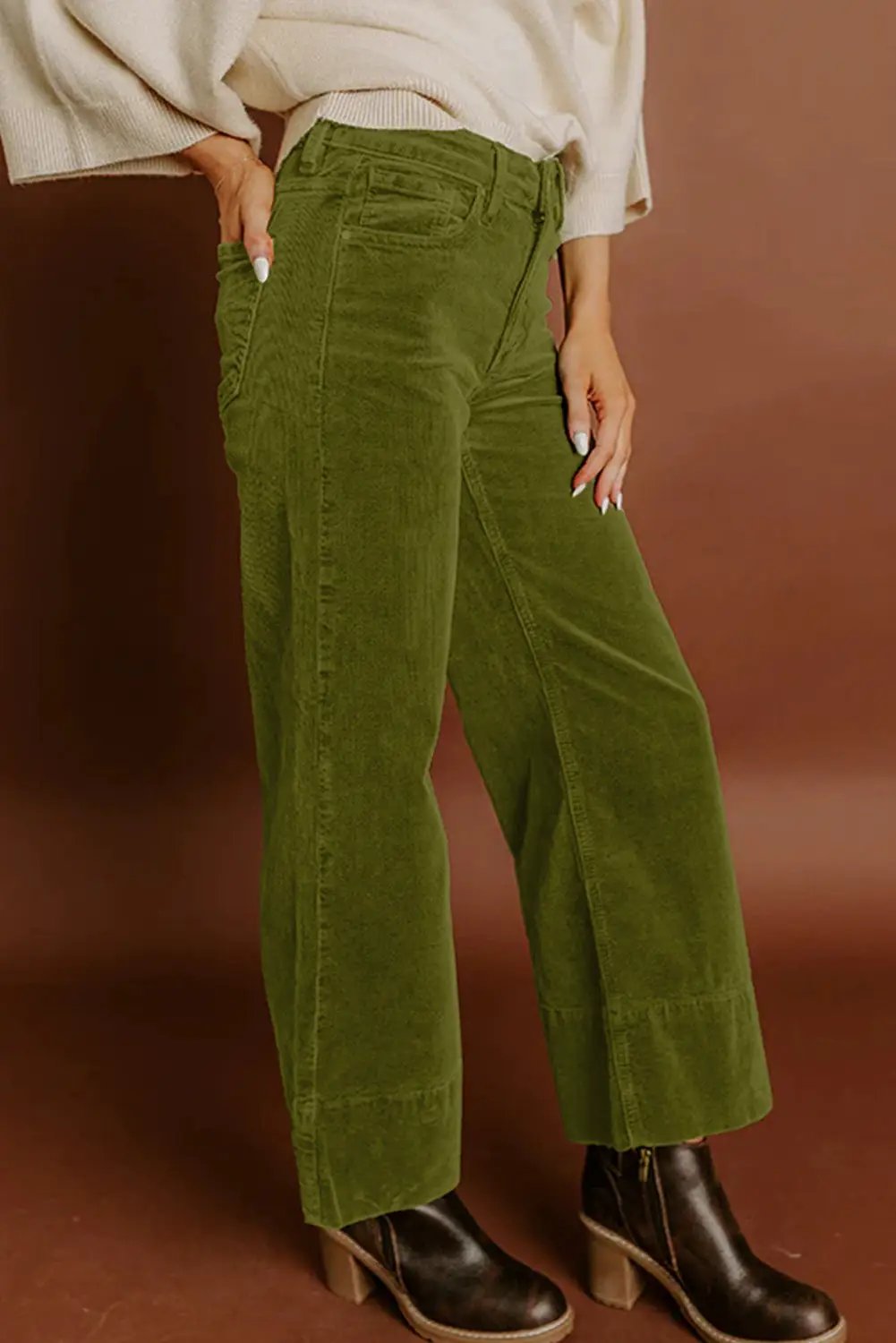 The Macy Pants - Vineyard Green — main photo