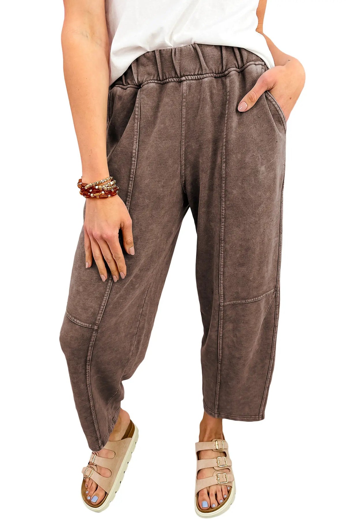 The Eliza Pants - Coffee — view 4