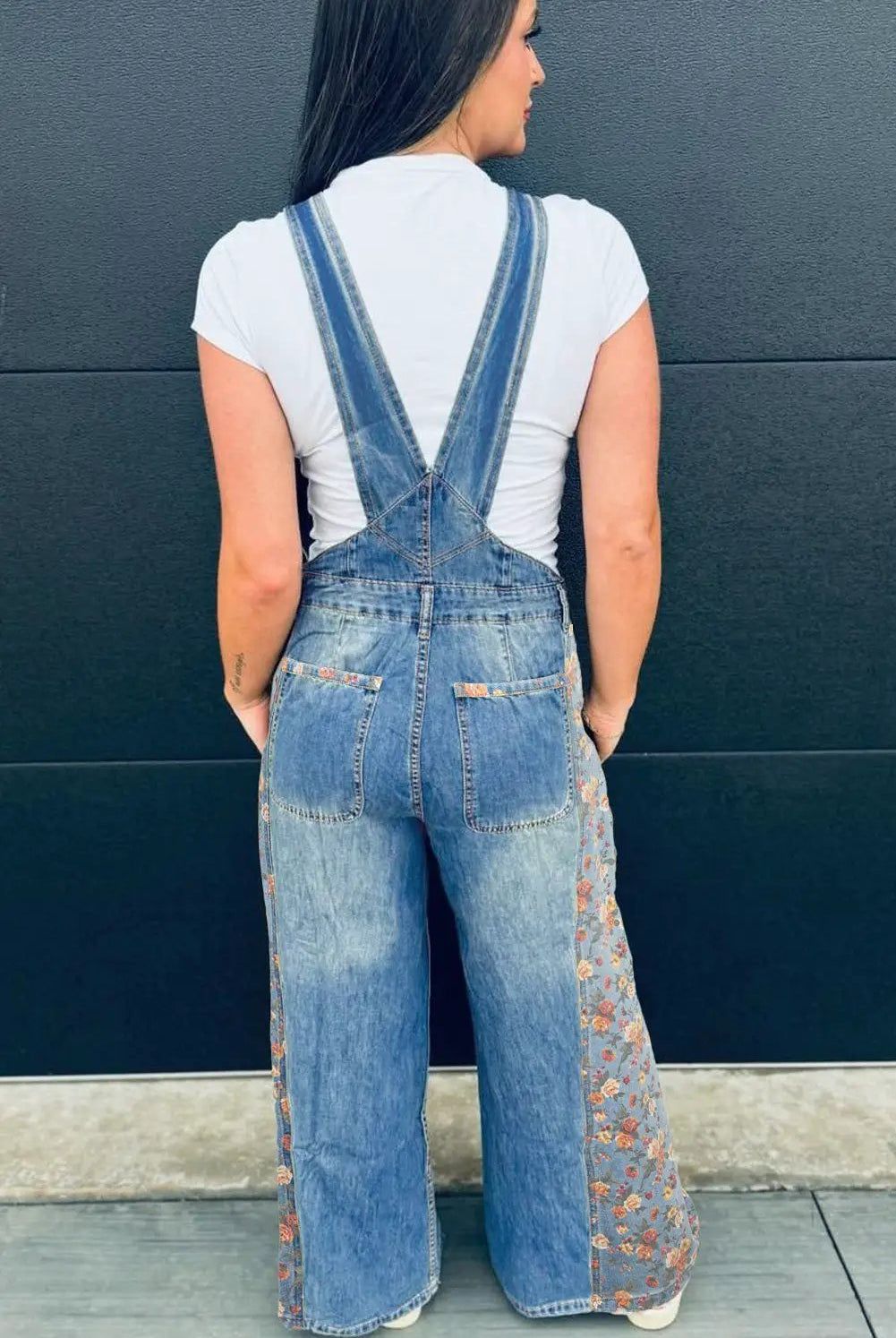 The Isla Jumpsuit or Romper - Peacock Blue — view 2