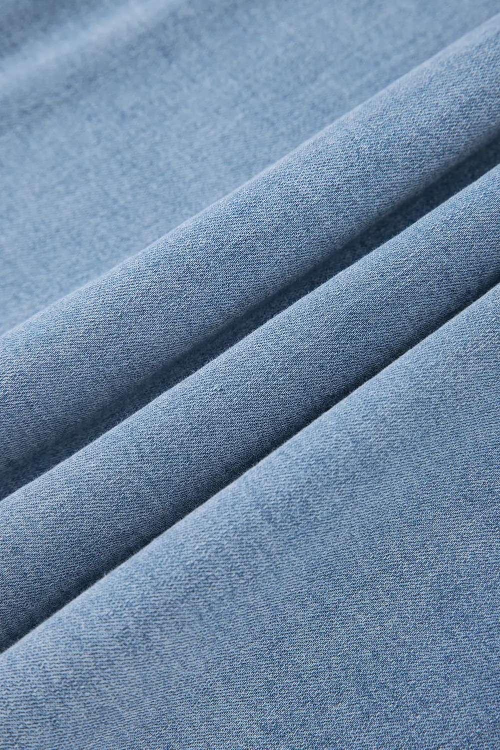 Grateful Threads Boutique Chambray Square Neck Bowknot A-line Sleeveless Denim Dress - Dresses Myosotis Square Neck Bowknot A-line Sleeveless Denim Dress