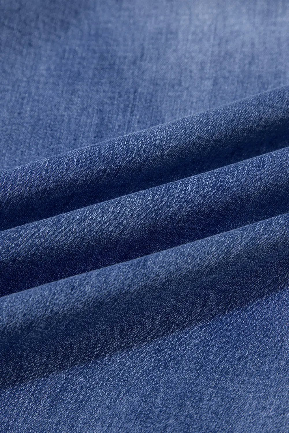 Grateful Threads Boutique Beau Blue Tailored Center Seam Detail Straight Loose High Rise Jeans - Jeans Beau Blue Tailored Center Seam Detail Straight Loose High Rise Jeans