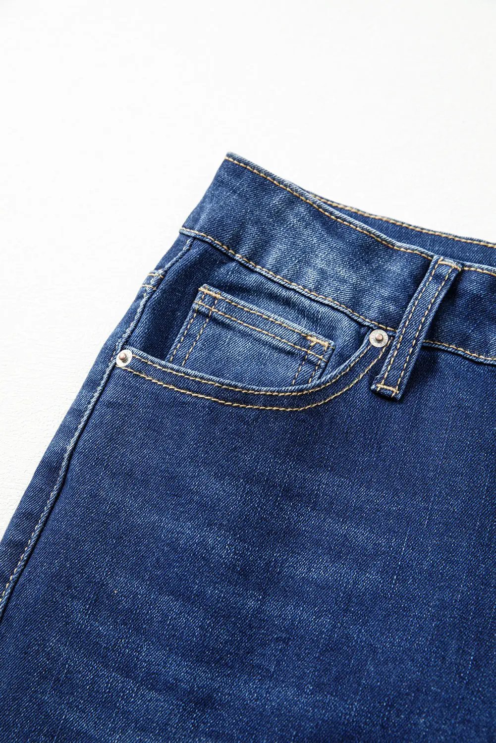 Grateful Threads Boutique Sail Blue Western Stitch Patched Pocket Bootcut Jeans - Jeans Sail Blue Western Stitch Patched Pocket Bootcut Jeans