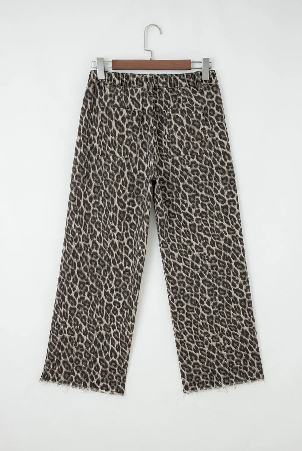 Grateful Threads Boutique Yellow Leopard Straight Leg Jeans - Jeans Yellow Leopard Straight Leg Jeans