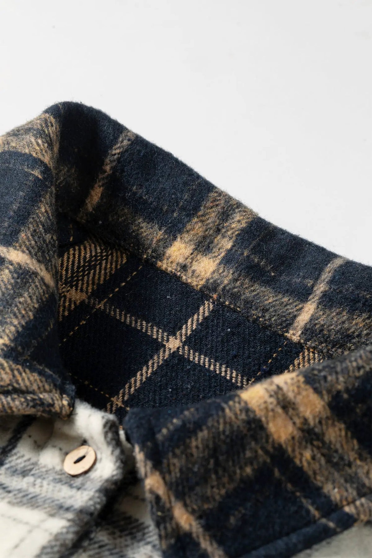 The Lacey Plaid Shacket - Multicolour — view 5