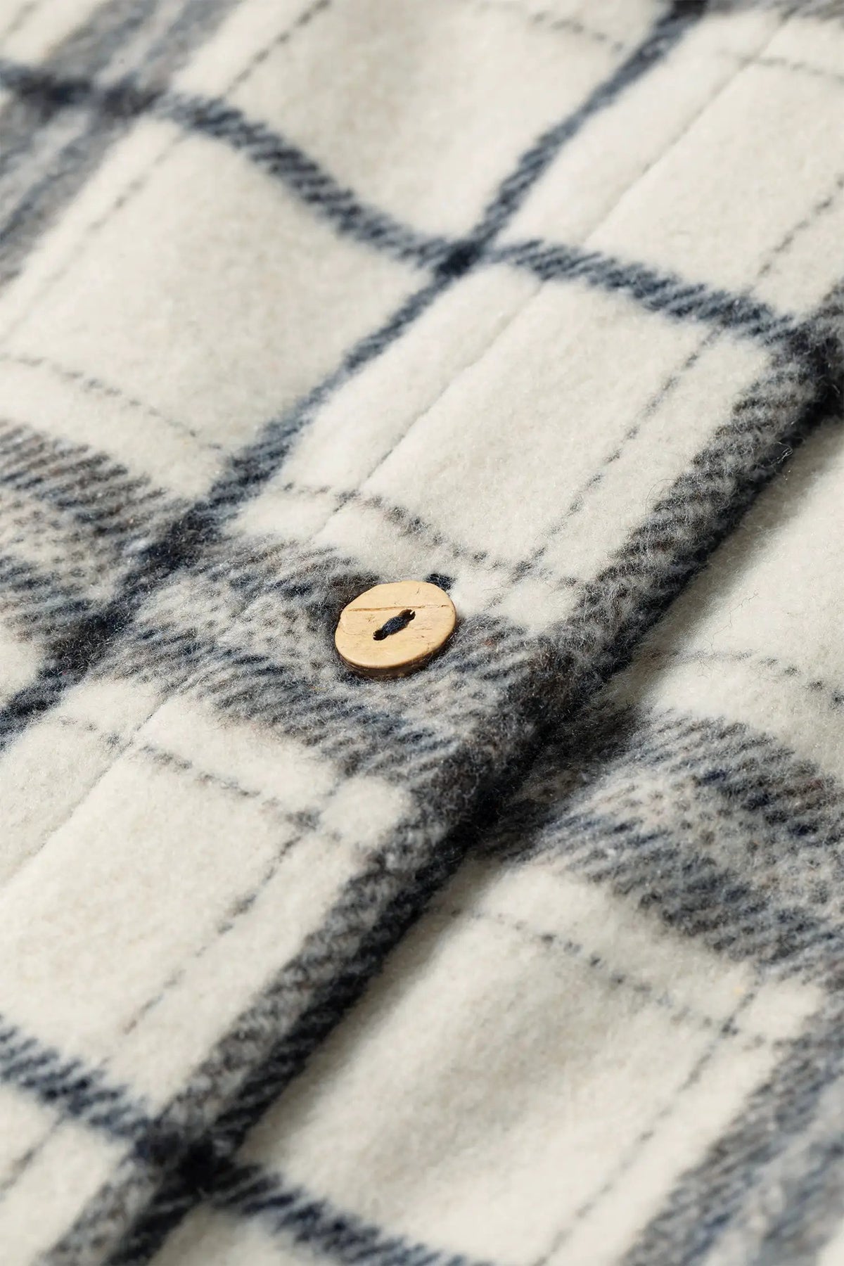 The Lacey Plaid Shacket - Multicolour — view 6