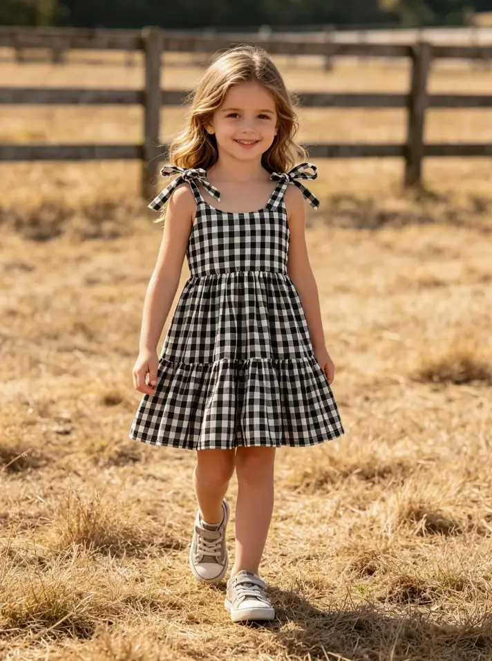 Rylee Faith Designs Together in Plaid - Mini - Baby & Children's Dresses