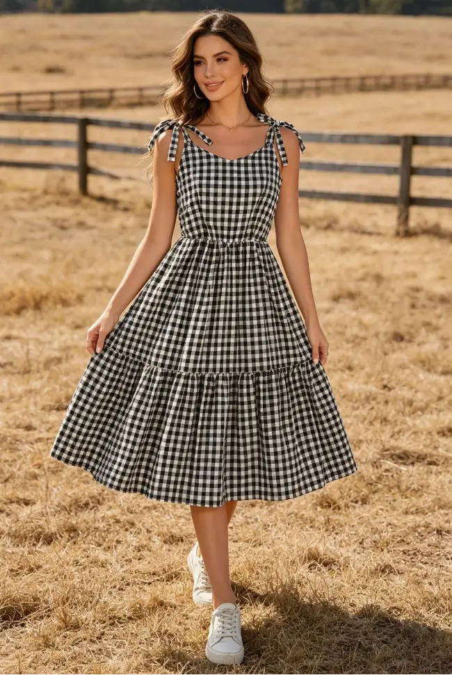 Rylee Faith Designs Together in Plaid - Mommy - Dresses