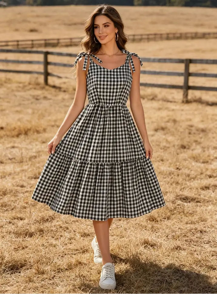 Rylee Faith Designs Together in Plaid - Mommy - Dresses