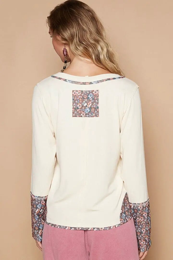 POL POL Number Patch Top - T-Shirts