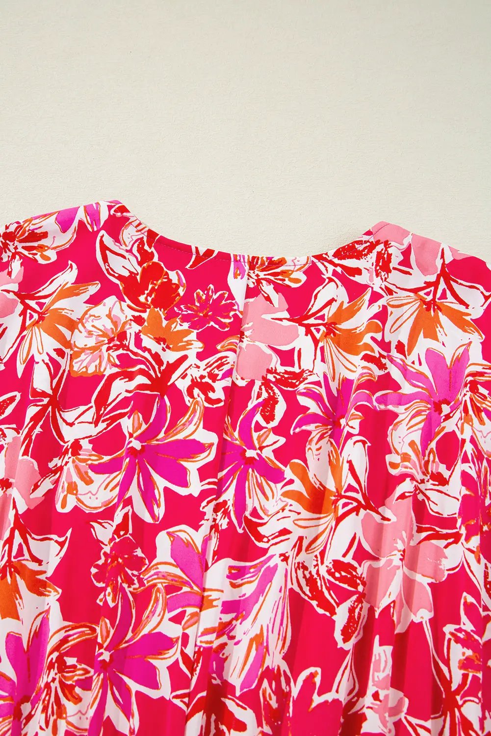 Grateful Threads Boutique Rose Floral Maxi Dress PLUS - Dresses floral maxi plus size dress