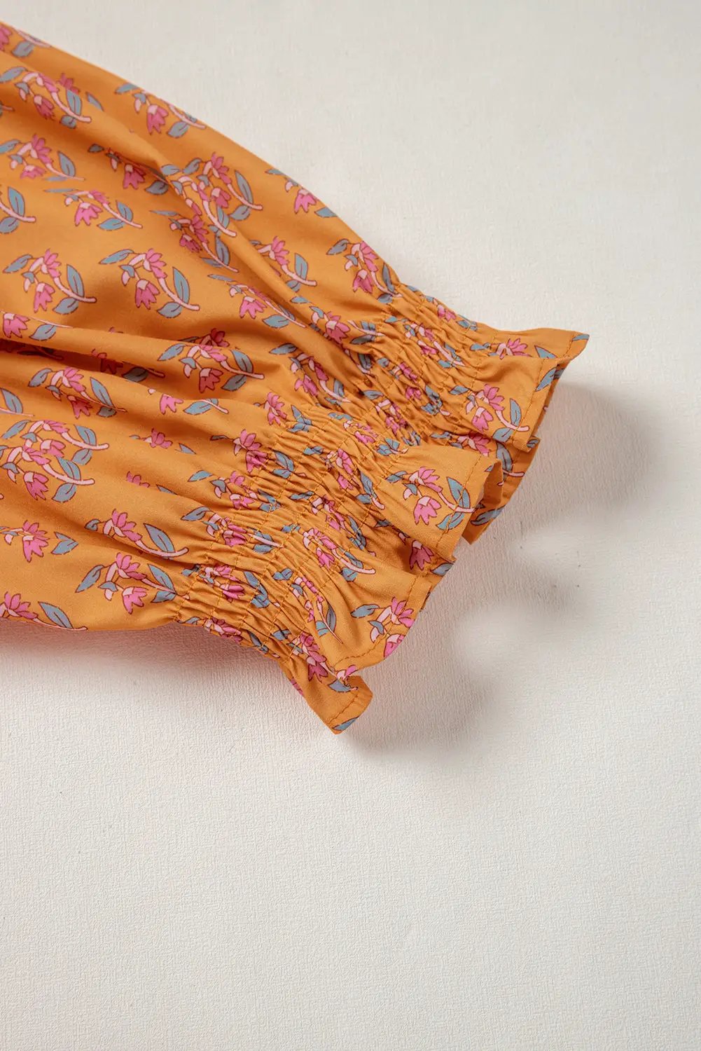 Grateful Threads Boutique Pink Boho Paisley Floral Mixed Patchwork Tassel Tie Plus Size Midi Dress - Dresses Pink Boho Paisley Floral Mixed Patchwork Tassel Tie Plus Size Midi Dress