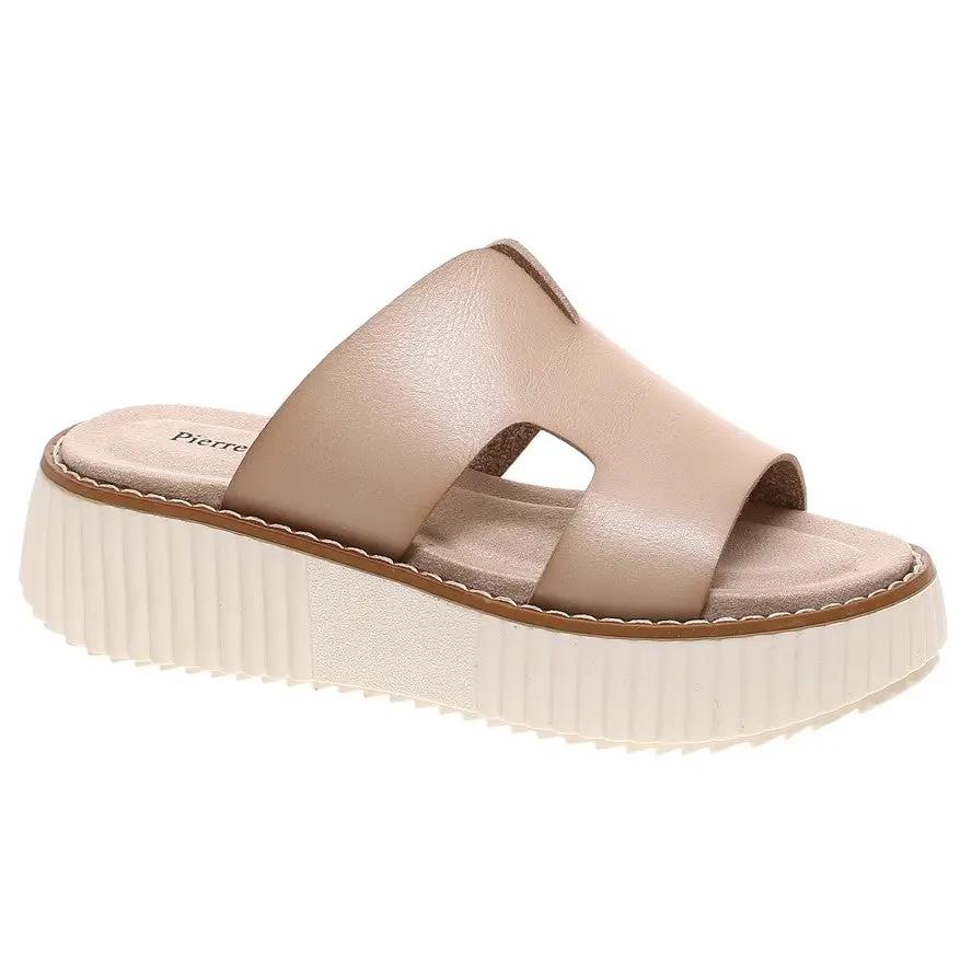 Pierre Dumas Pierre Dumas Sweet-3 Nude - Sandals Nude Wedge Sandals