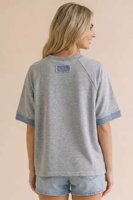 Haptics The Southern Star Patch Top - Shirts