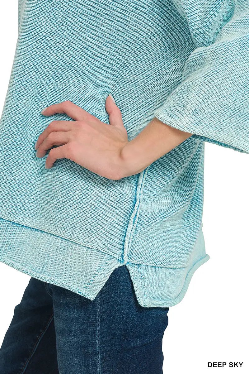 Zenana The Zenana All-Day Boxy Knit Top - Sweaters