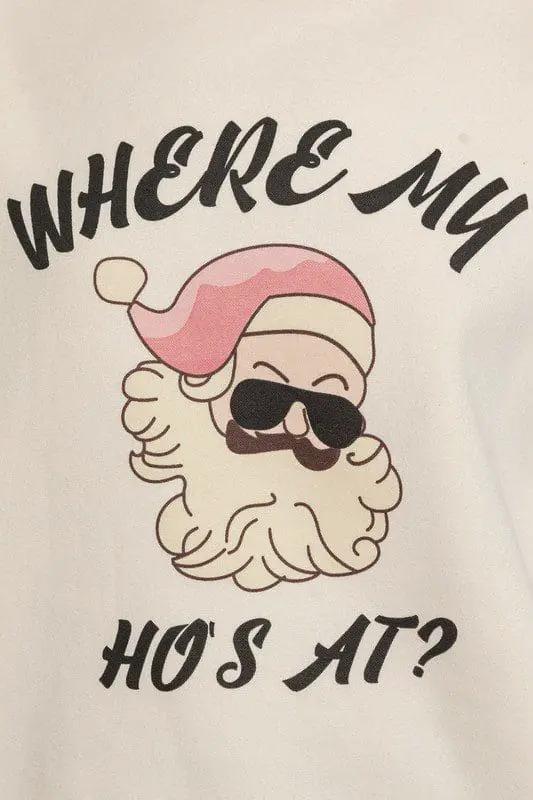 Le Lis LE LIS ‘Where My Ho's At?’ Sweatshirt - Sweatshirts