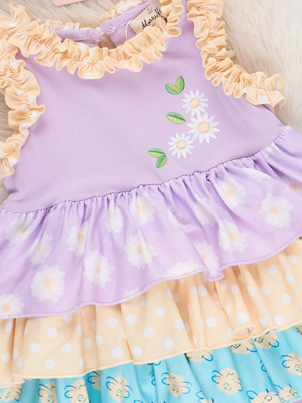 Marie Nicole Clothing Marie Nicole Clothing - Dancing Daisies Ruffle Outfit - Baby & Toddler Outfits