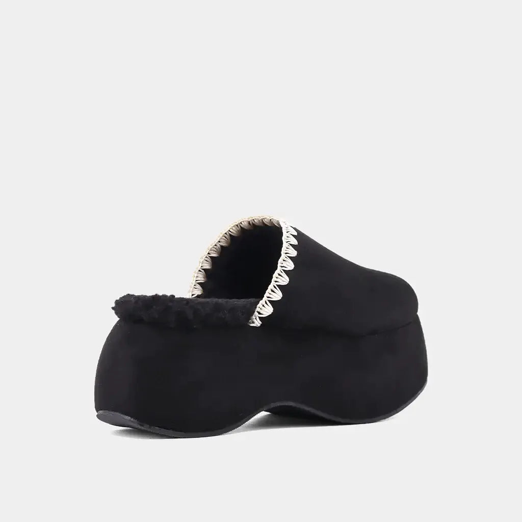 Shu Shop Shu Shop LARISSA: Black - Slippers