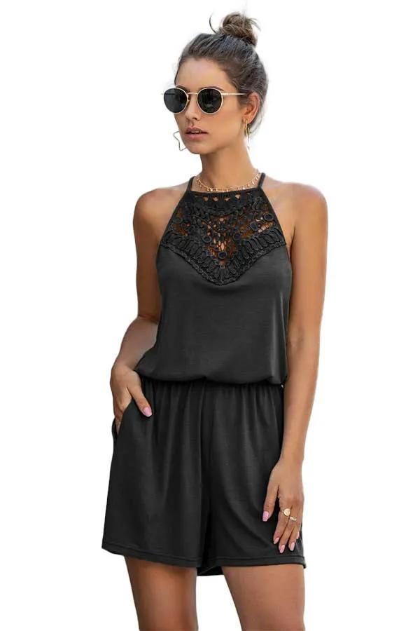 Supreme Fashion Laced in Love Romper - One-Pieces