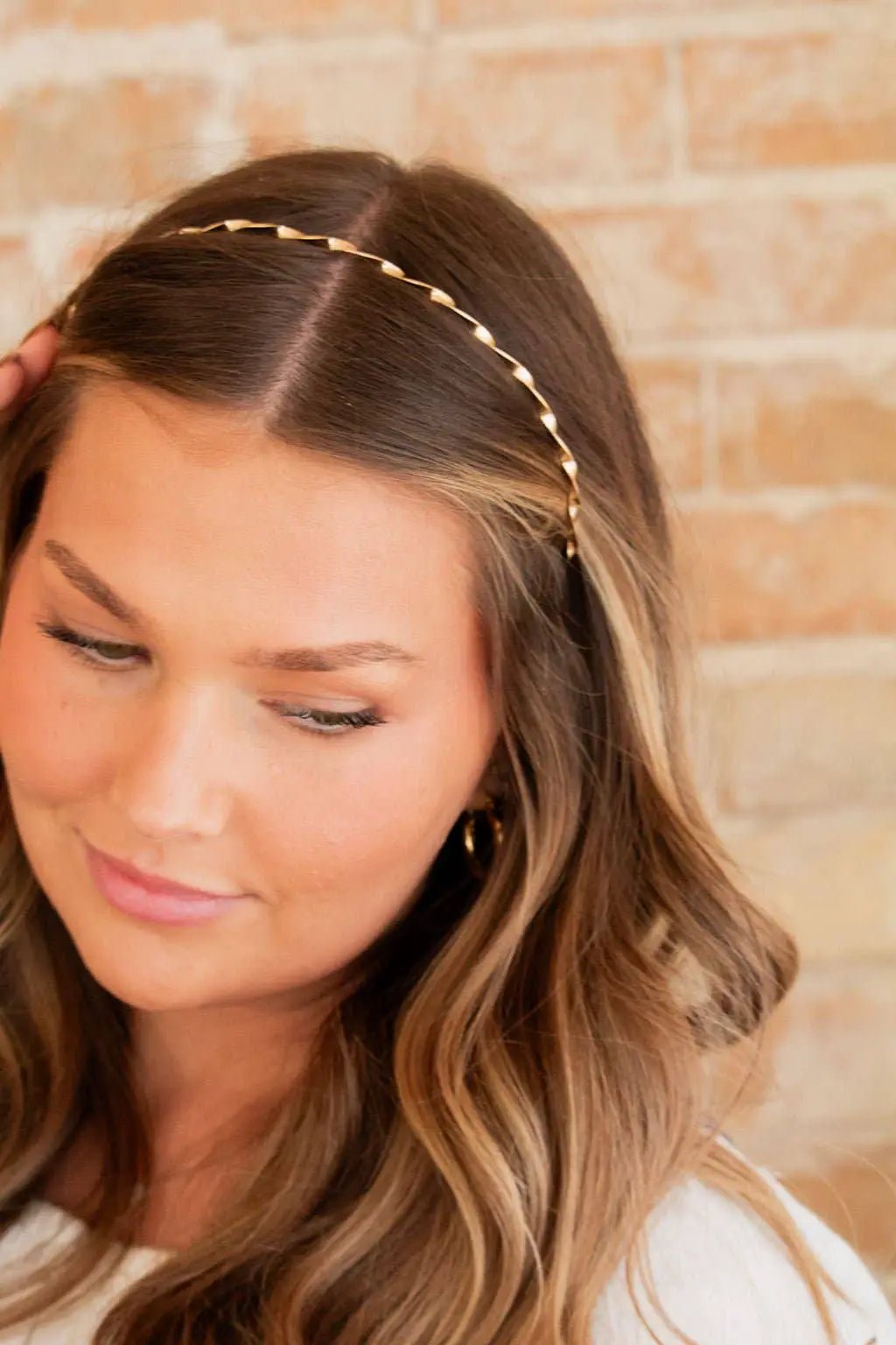 Shop ANDi Shop ANDi - Twisted Gold Headband - Headbands Twisted Gold Headband
