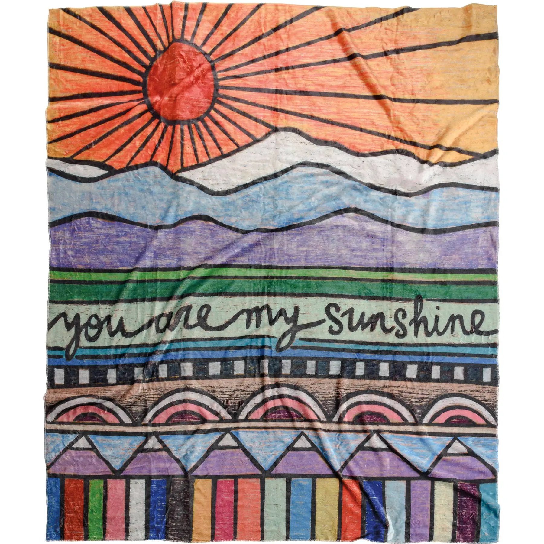 Primitives by Kathy You Are My Sunshine Throw Blanket - Blankets